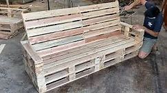 Diy - Build A Outdoor Bench From Pallets