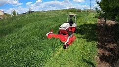 Ventrac 4500Z w/ 72" FastCut Flail Mower - Mowing 2'-3' Tall Grass