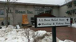 The LL Bean Store is a serious shopping destination