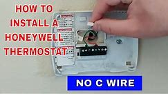 How to install a Thermostat (C-wire adapter)