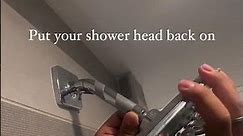 How to repair a leaky shower head #diy #howto #drainpipes #plumbing