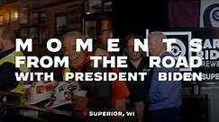 President Biden visits Superior, Wisconsin