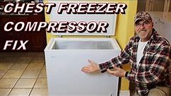 How To Fix A Chest Freezer Compressor That's Not Running