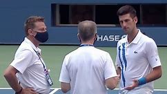 Novak Djokovic disqualified from the US open