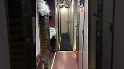 Amtrak Autro Train tour: roomette, bathroom and shower
