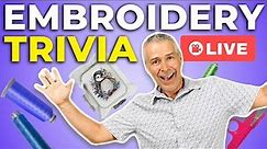 🧵Embroidery Trivia Night: Test Your Stitching Knowledge!🎉
