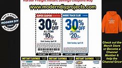 Harbor Freight Instant Savings Coupons May 2023 PLUS 30% Off Coupon