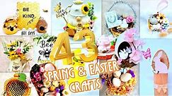 ❤️43 UNIQUE SPRING & EASTER CRAFT IDEAS 🌸 DIY DECOR, Make to Gift or Sell 🐇