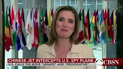 China's "unsafe" intercept of U.S. spy plane