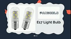 LED 8206232A Microwave Light Bulb (2 Pack) by PANDEELS - E17 LED Bulbs Replacement 8206232A Whrilpool Microwave 40w Light Bulb - 360LM Daylight White 6000K for Refrigerator Stove Range Hood
