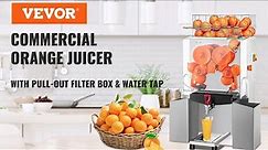 VEVOR Commercial Juicer Machine, 110V Juice Extractor