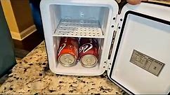 Mini Fridge that's not just limited to cooling, but also brings the heat when needed! 🔥❄️ This hot and cold refrigerator is a game-changer for sure. Whether you want to keep your beverages refreshingly chilly or warm up some snacks on the go, this mini fridge has you covered. It's like having a little portable food and drink oasis, right? 🍔🥤 And with that DIY shelf setup, you can organize your goodies just the way you like it. Have you tried out the warming feature yet? Let's chat about your 