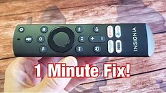 Insignia Remote TV FIXED: Remote Not Working, Power Button or Other Buttons- TRY THIS FIRST