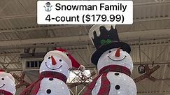 🎅🏻 Costco Holiday Decoration Roundup! I spotted: 🎄 HUGE 12’ Pre-Lit Christmas Trees ($999.99) 🎄 7.5’ Pre-Lit Christmas Trees ($479.99) ⛄️ Snowman Family 4-count ($179.99) ✨ Candy Cane Pathway Lights ($44.99) ⭐️ LED Holiday Stars 3-count ($79.99) #costco #christmasdecorations #christmasdecor #holidaydecorations