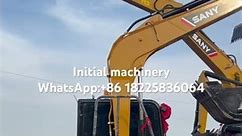 Used excavator Sany SY75C is for sale in China. Contact me for more details. #machinery #digger