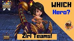 Hero Wars | Which Heroes to Level? Ziri Teams!