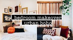 Extreme BOHO Bedroom Makeover / Transformation + Room Tour (Simple + Aesthetic Boho Room Decor)