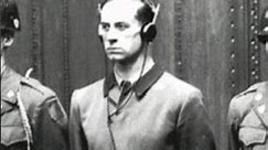 Last Words before hanging on Gallows Nazi doctor Karl Brandt
