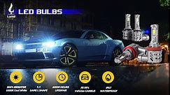 2023 Upgraded 9005/HB3 9006/HB4 Combo LED Fog Light Bulbs Kit, 60000LM 800% Brighter, 9005 9006 Bulb, 6500K Cool White, 60000Hrs Lifespan, High and Low Beam Replacement LED Bulbs, Pack of 4