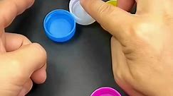 Don't throw the bottle cap after drinking water. Let's teach everyone how to make a fun spinning top.#DIY #fyp #top #popular #tiktok #handmade