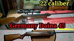 Germany Daina 45 Airgun Review.. 22 caliber air rifle Sale.পুরাতন জার্মানী এয়ারগান বিক্রি করা হবে।