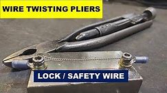 {998} Twist wires using Wire Twisting Pliers