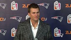 Tom Brady Postgame Press Conference... - New England Patriots