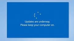 NEW 2023✅Updates are Underway Please Keep your Computer on Windows 10/11