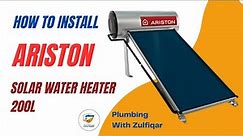 How to Install Solar Water Heater
