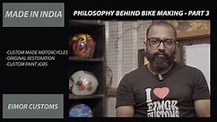 Philosophy behind custom made motorcycles | Why and how we make hand built motorcycles PART 3