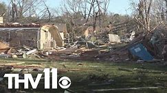Catastrophic damage seen in Jacksonville, Arkansas after tornadoes