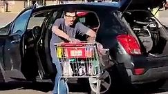 King Soopers employee films shoplifters stealing cart full of items
