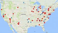 Map of new Sears and Kmart store closures