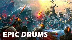 Drums of War | Aggressive War Epic Music Collection | Epic Powerful Drums Music & Nordic War Drums