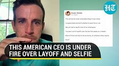 Viral: American CEO posts crying selfie after firing employees | Internet roasts him