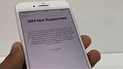 How to Fix Sim Not Supported on iPhone
