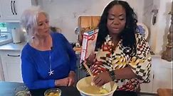 Quinetta Hall makes White Chocolate Brownies with Paula Deen