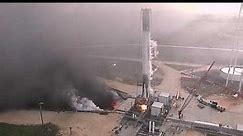 SpaceX Test-Fires Recovered Falcon 9