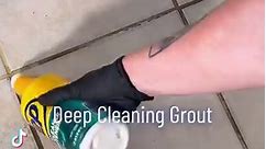 Using Zep Grout cleaner and whitener #cleaningmotivation #cleaninghacks #cleaningservice #cleantok #cleaningtiktok #groutcleaning #cleaningservice #cleaning | Cassell Cleaners LLC