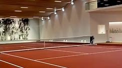 Amazing indoor tennis court in... - Rafael Nadal The Champion
