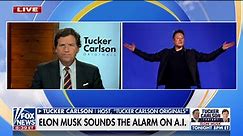 Elon Musk sits down exclusively with Tucker Carlson to discuss dangers of AI