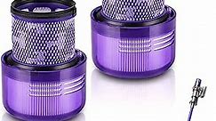 2 Pack Filters Replacement for Dyson V11 Animal，Dyson V11 Motorhead，Dyson V11 Absolute，Dyson V11 Total Clean，Dyson SV14, Dyson V11 Filter Replacement Part HEPA Replace Part No. 970013-02