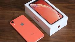 iPhone Xr Unboxing, First Time Setup and Review (Coral Color)