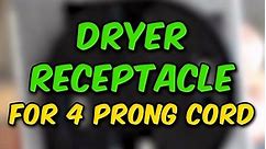 Install A Dryer Receptacle For A 4 Prong Cord! #diy #home | The Excellent Laborer