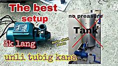 How to install water pump without pressure tank | DIY
