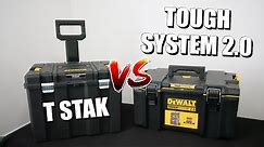 Dewalt Tool Box, TSTAK Deep Box VS Tough System 2.0 Large Box