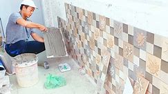 Great skills to install 30×60 ceramic tiles on remodeled walls