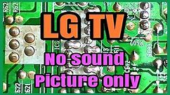 Lg tv no sound picture only | Lg tv no sound problem | Lg tv no sound picture ok