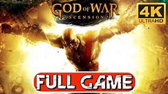 GOD OF WAR Ascension PS5 - 100% Walkthrough | Full Game [4K 60ᶠᵖˢ ✔]