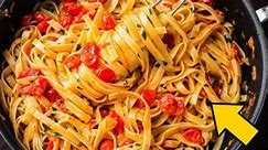 Very Flavorful Cherry Tomato Butter Sauce Pasta Recipe You Need To Try